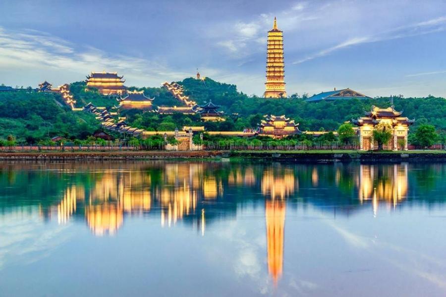 Lam Dat Hotel Ninh Binh Exterior foto